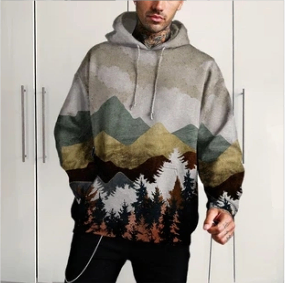 Printed Super Flexible Casual Hoodie Fatal Attempt